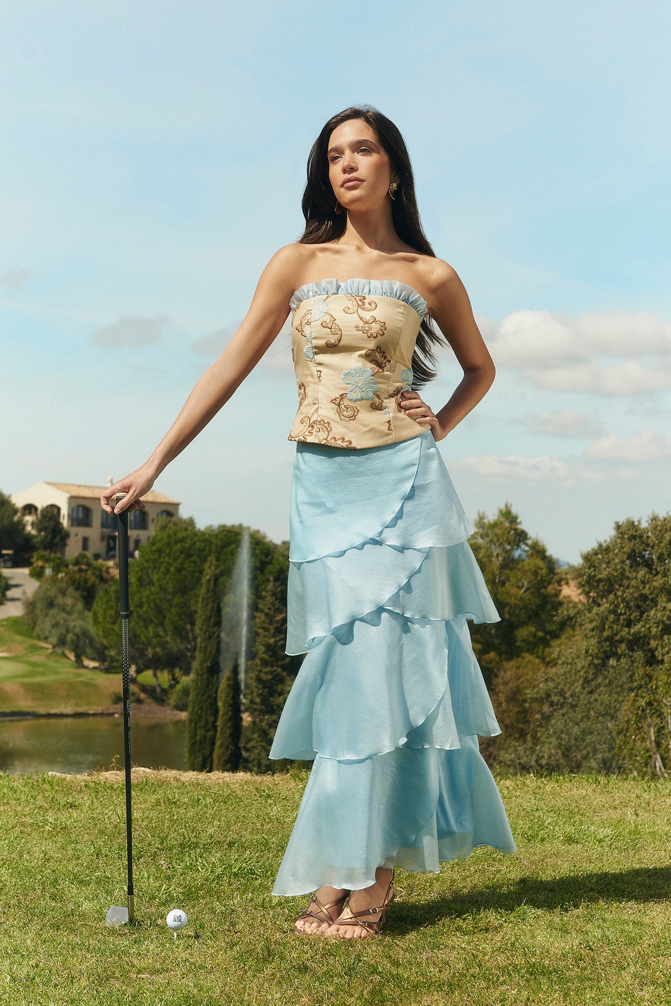 Falda Meredith Celeste - Image 3