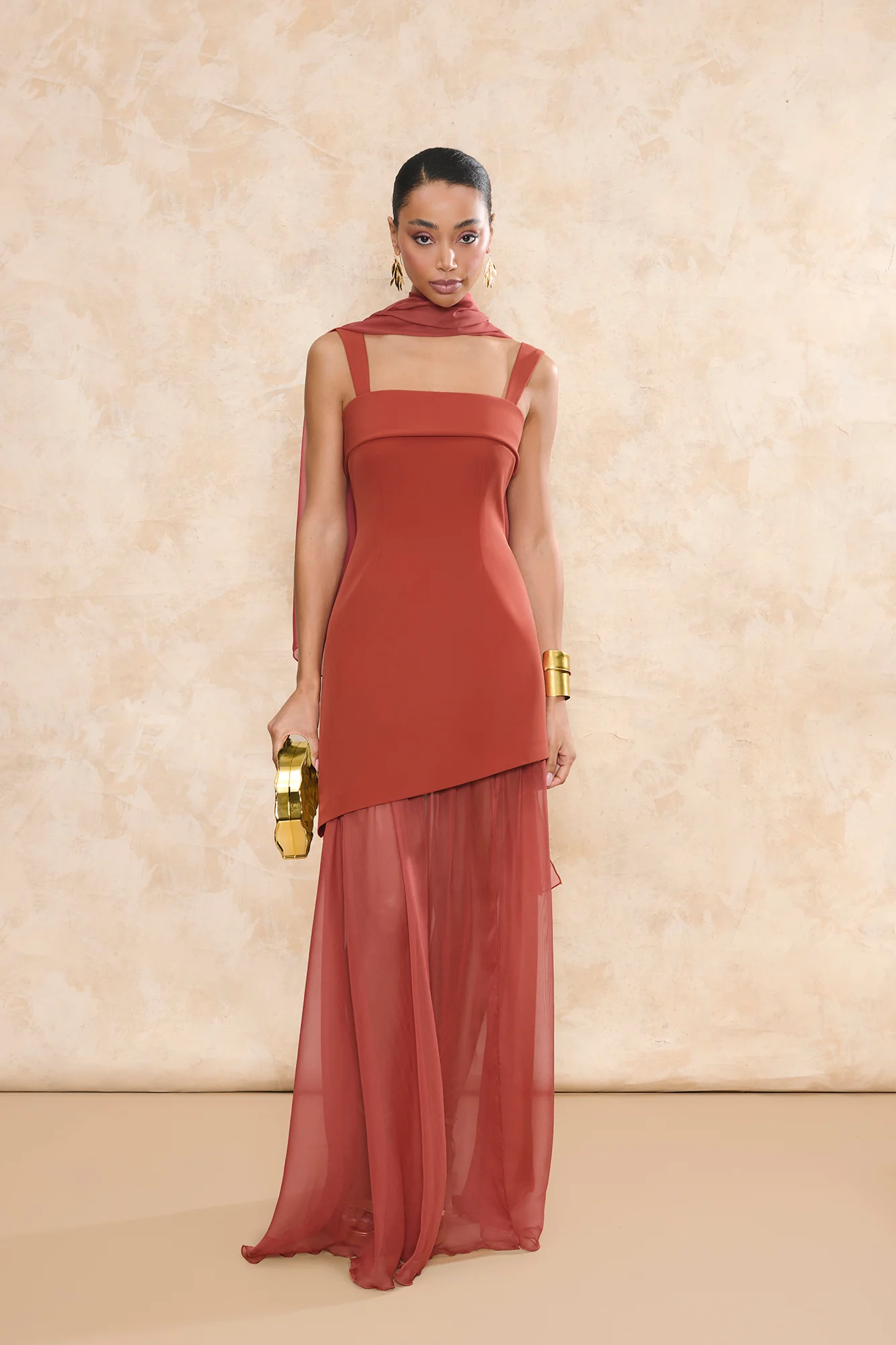 Vestido Ámbar Terracota - Image 4