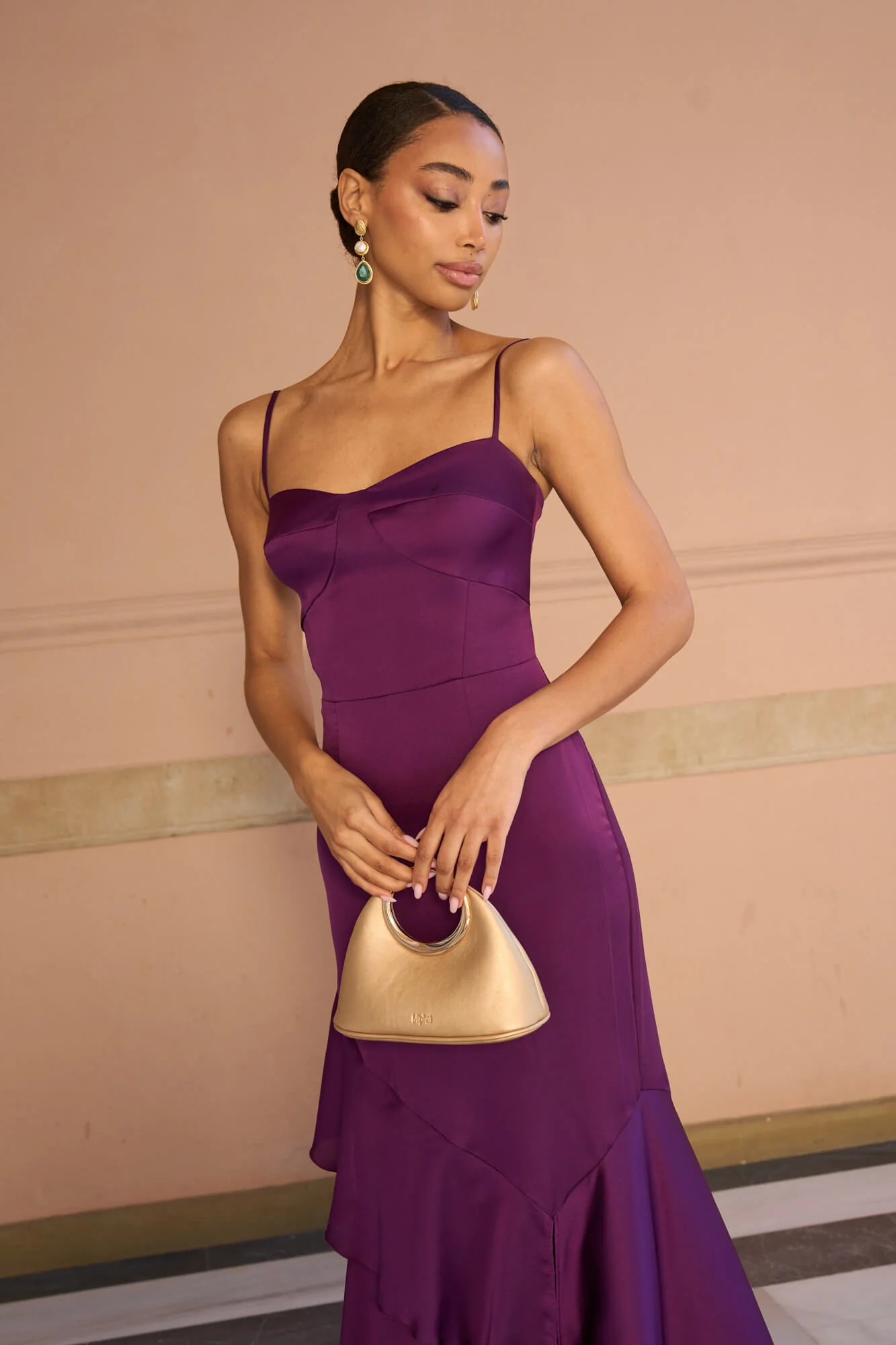 Vestido Georgina Morado - Image 5