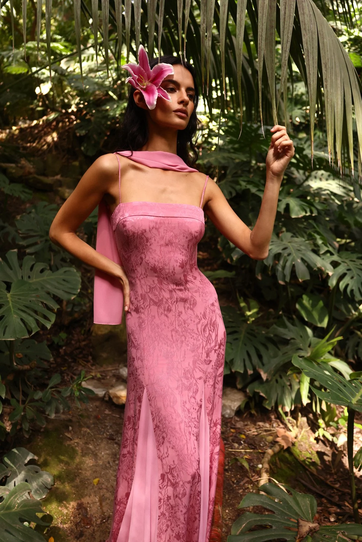 Vestido Tempo Rosa - Image 3